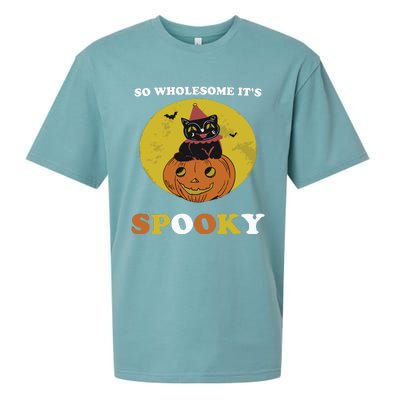 So Wholesome Its Spooky Sueded Cloud Jersey T-Shirt