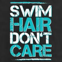 Swim Hair Don't Care Trucker Hat