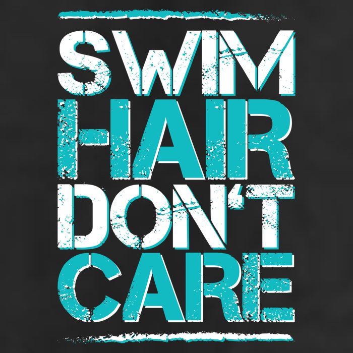 Swim Hair Don't Care Trucker Hat