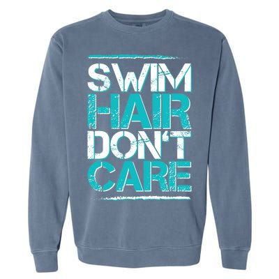 Swim Hair Don't Care Garment-Dyed Sweatshirt