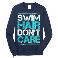 Swim Hair Don't Care Long Sleeve Shirt