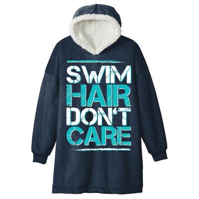 Swim Hair Don't Care Hooded Wearable Blanket