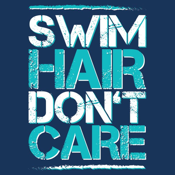 Swim Hair Don't Care 7-Panel Snapback Hat
