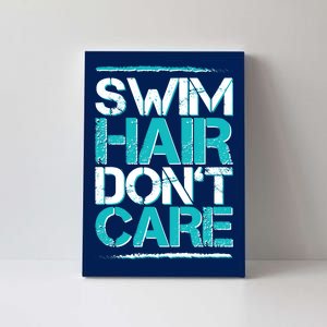 Swim Hair Don't Care Canvas