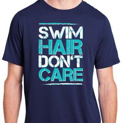 Swim Hair Don't Care Adult ChromaSoft Performance T-Shirt