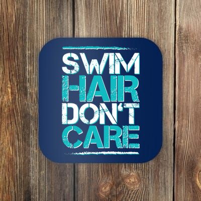 Swim Hair Don't Care Coaster