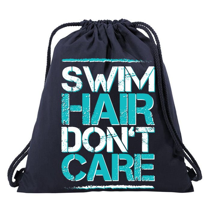 Swim Hair Don't Care Drawstring Bag