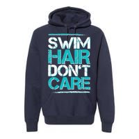 Swim Hair Don't Care Premium Hoodie