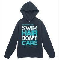 Swim Hair Don't Care Urban Pullover Hoodie