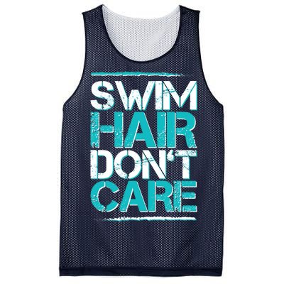 Swim Hair Don't Care Mesh Reversible Basketball Jersey Tank