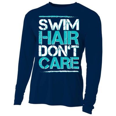 Swim Hair Don't Care Cooling Performance Long Sleeve Crew