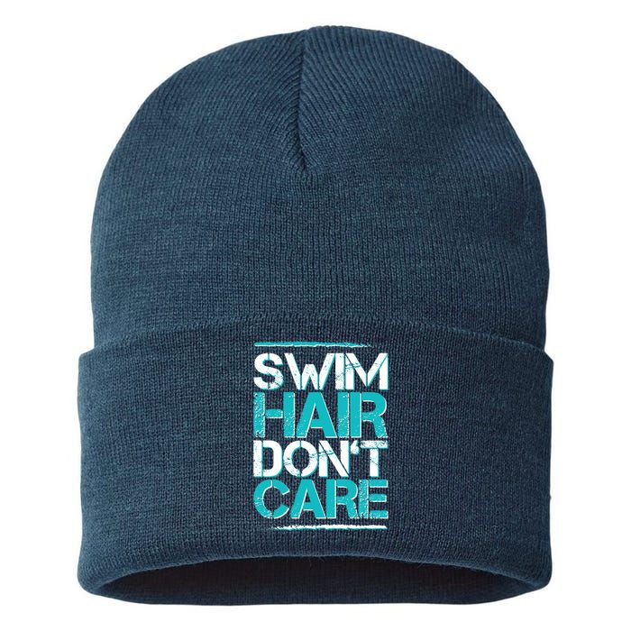 Swim Hair Don't Care Sustainable Knit Beanie