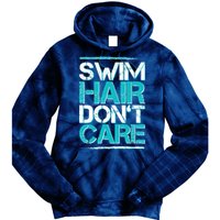 Swim Hair Don't Care Tie Dye Hoodie