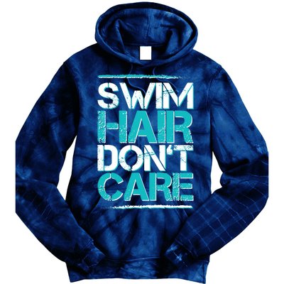 Swim Hair Don't Care Tie Dye Hoodie