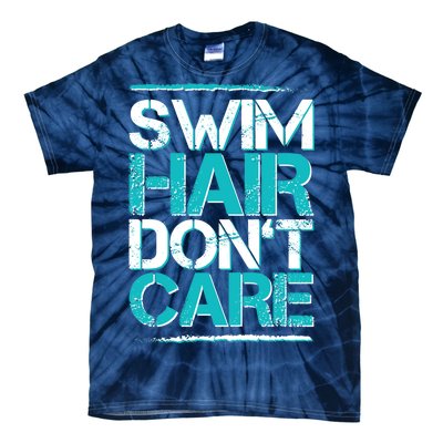 Swim Hair Don't Care Tie-Dye T-Shirt