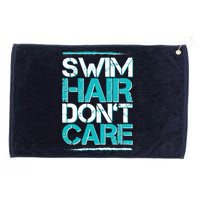 Swim Hair Don't Care Grommeted Golf Towel