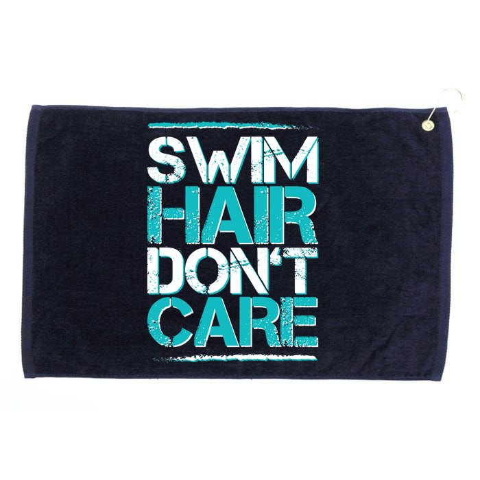 Swim Hair Don't Care Grommeted Golf Towel