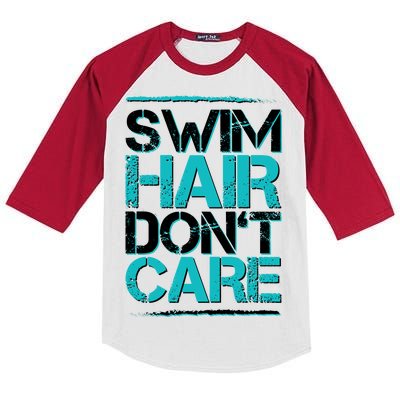 Swim Hair Don't Care Kids Colorblock Raglan Jersey