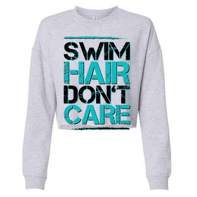 Swim Hair Don't Care Cropped Pullover Crew