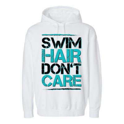 Swim Hair Don't Care Garment-Dyed Fleece Hoodie