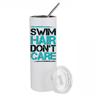 Swim Hair Don't Care Stainless Steel Tumbler