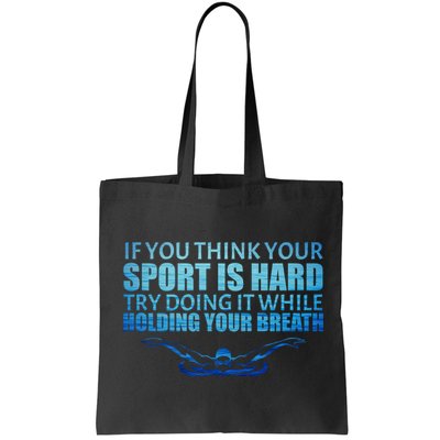 Swimming Is Hard Bag