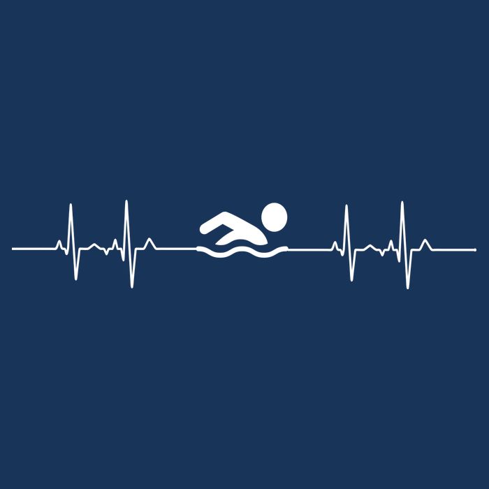 Swimming Is Life Cooling Performance Crew T-Shirt