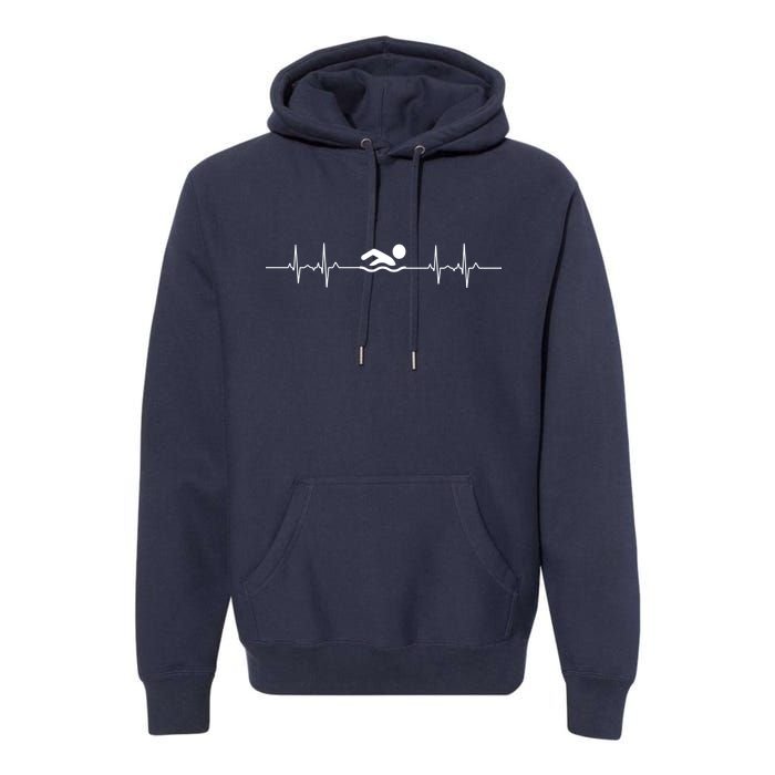 Swimming Is Life Premium Hoodie