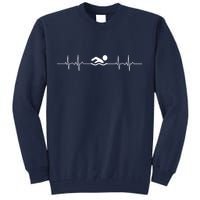 Swimming Is Life Tall Sweatshirt