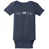 Swimming Is Life Baby Bodysuit