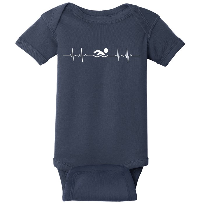 Swimming Is Life Baby Bodysuit