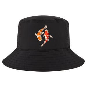 Swimming Koi Fishes Cool Comfort Performance Bucket Hat