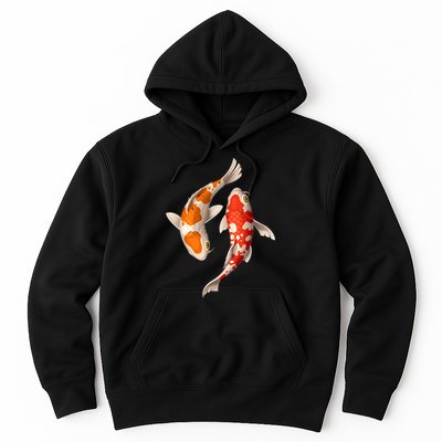 Swimming Koi Fishes Hoodie