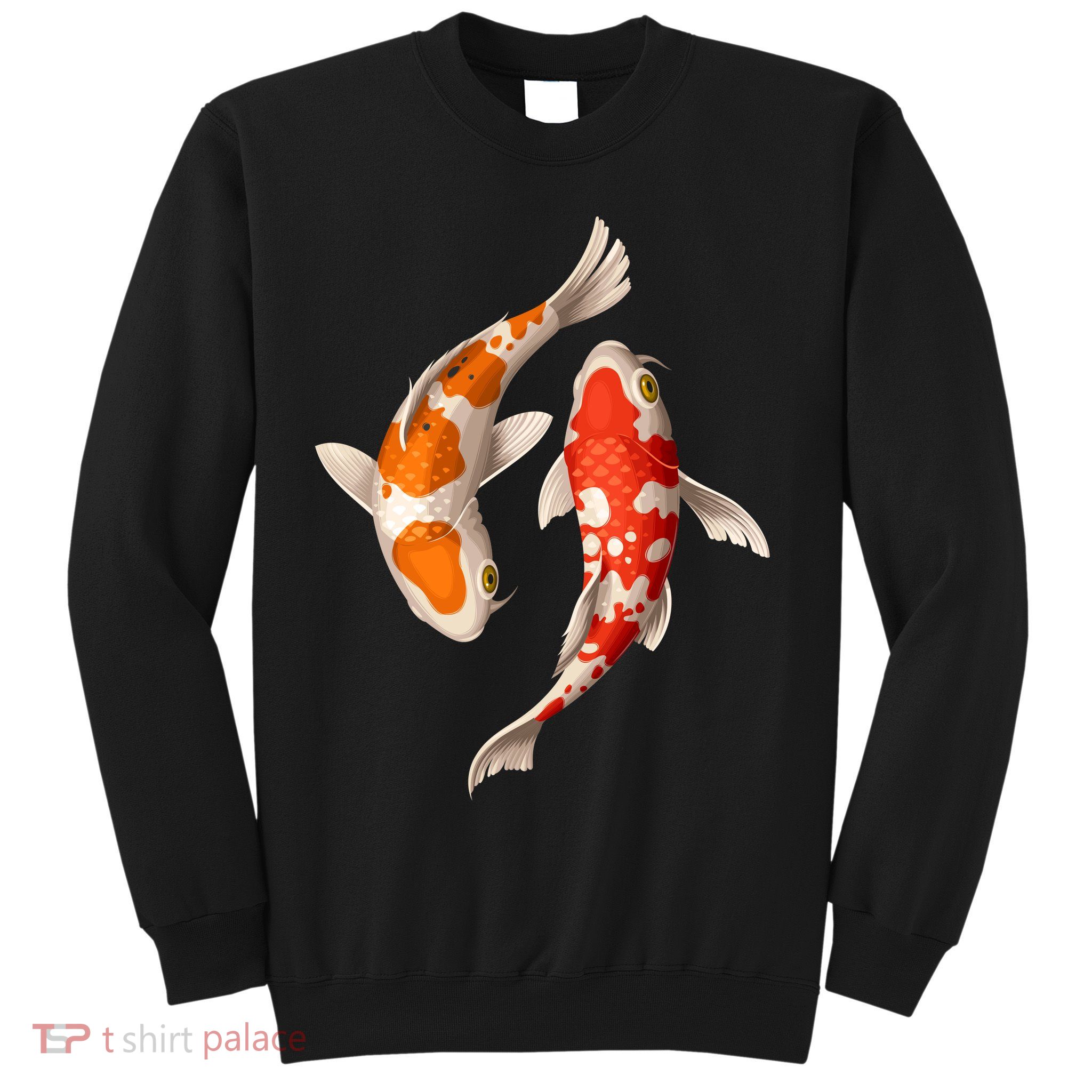 Swimming Koi Fishes Sweatshirt