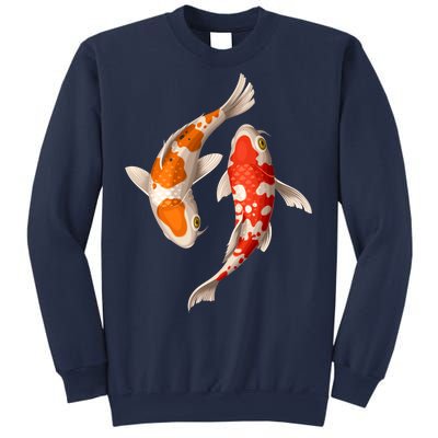 Swimming Koi Fishes Sweatshirt