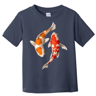 Swimming Koi Fishes Toddler T-Shirt