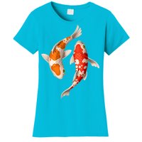 Swimming Koi Fishes Women's T-Shirt