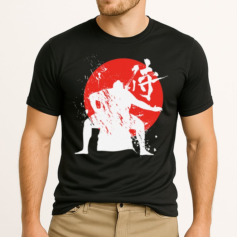 Sumo Wrestler Japanese Kanji Japan Wrestling  Cooling Performance Crew T-Shirt