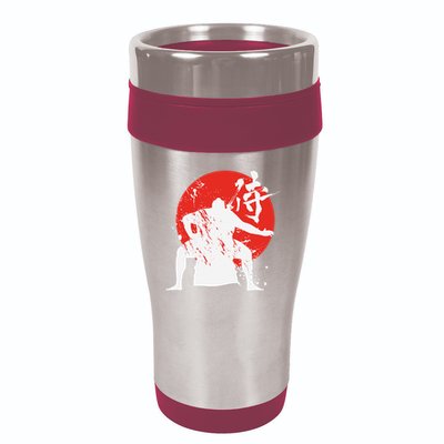 Sumo Wrestler Japanese Kanji Japan Wrestling  16oz Travel Tumbler
