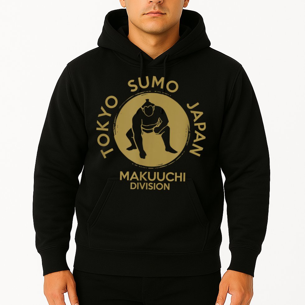 Sumo Wrestling Japan Tokyo Makuuchi Tournament Hoodie