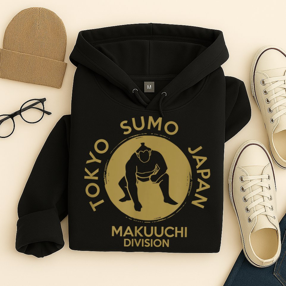 Sumo Wrestling Japan Tokyo Makuuchi Tournament Hoodie