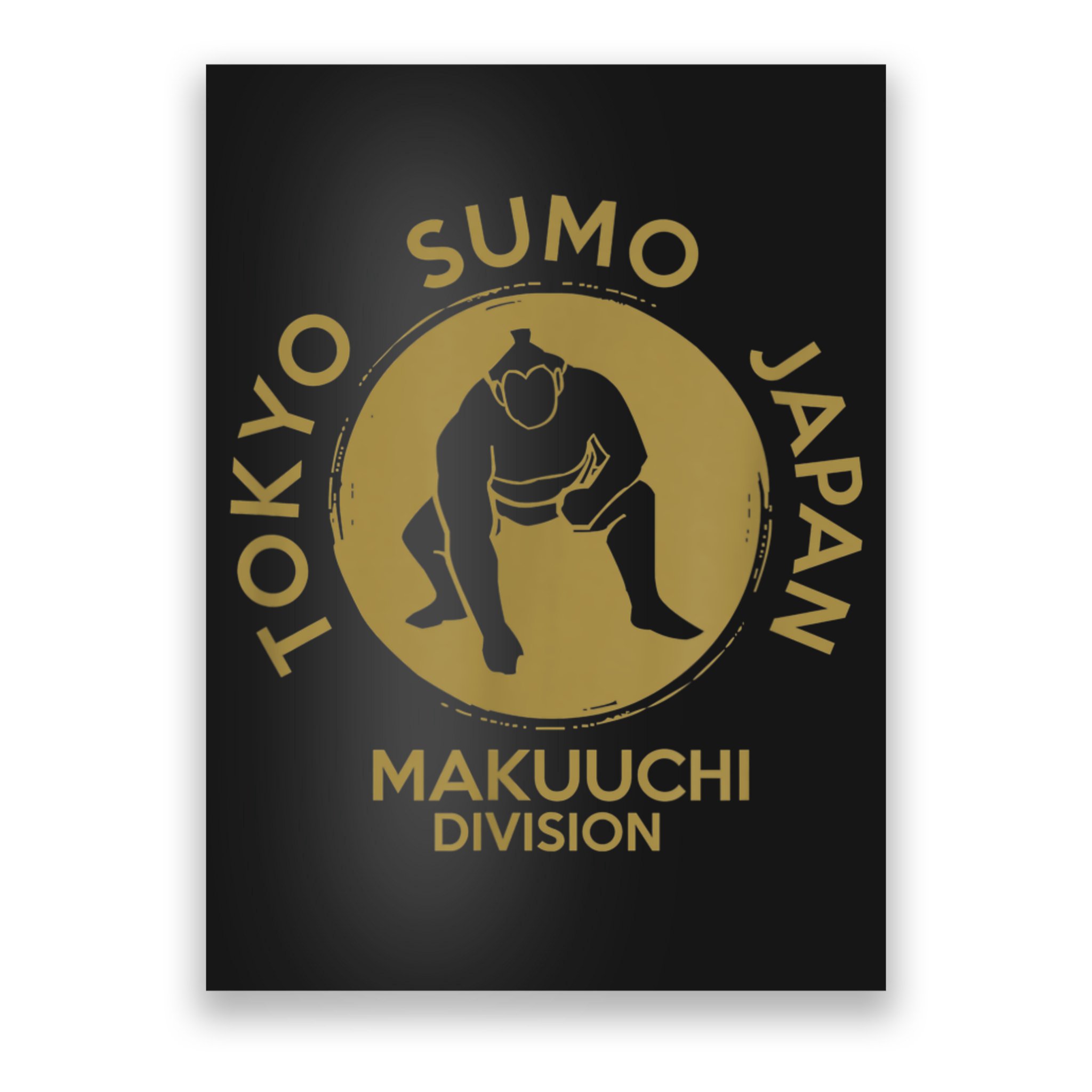 Sumo Wrestling Japan Tokyo Makuuchi Tournament Poster