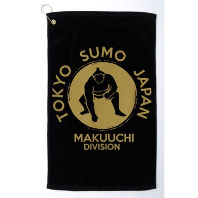 Sumo Wrestling Japan Tokyo Makuuchi Tournament Golf Towel