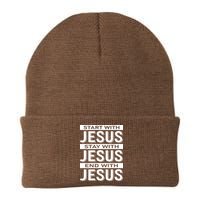 Start With Jesus Stay With End With Beanie