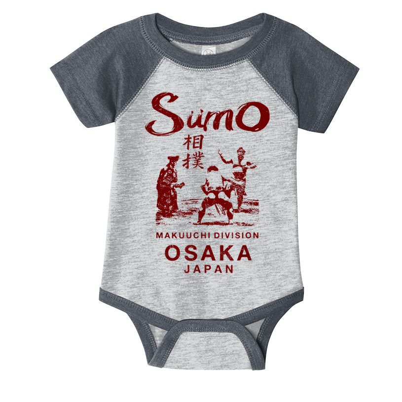 Sumo Wrestling Japan Osaka Japanese Infant Baby Jersey Bodysuit