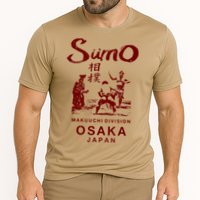Sumo Wrestling Japan Osaka Japanese Cooling Performance Crew T-Shirt