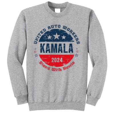 Stand With Kamala Harris Trump Is A Scab Vote Harris 2024 Tall Sweatshirt