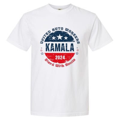 Stand With Kamala Harris Trump Is A Scab Vote Harris 2024 Garment-Dyed Heavyweight T-Shirt