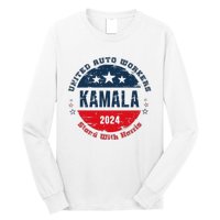 Stand With Kamala Harris Trump Is A Scab Vote Harris 2024 Long Sleeve Shirt