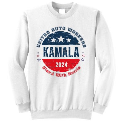 Stand With Kamala Harris Trump Is A Scab Vote Harris 2024 Sweatshirt